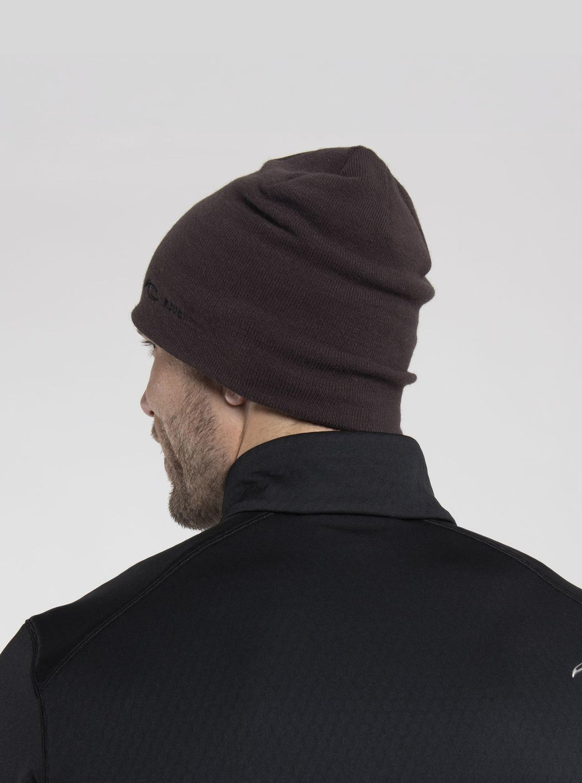 K-KJUS Logo Beanie Espresso