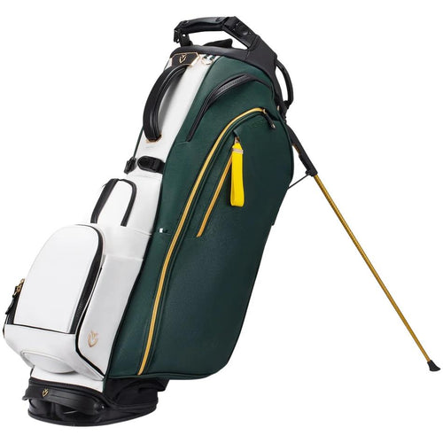 2025 Season Opener Player V Pro Stand Bag 14-Way White/Green