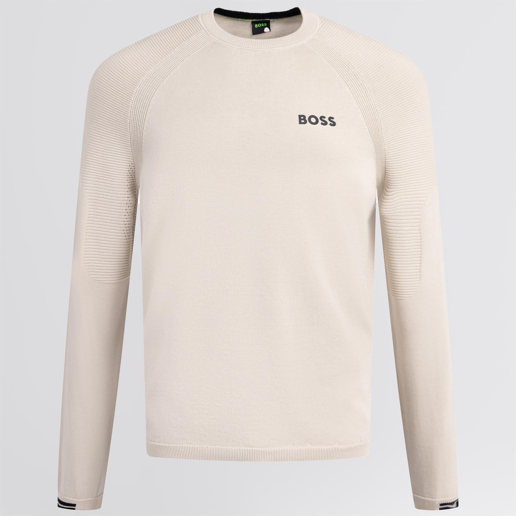 Perform Max Crew Neck Open Beige