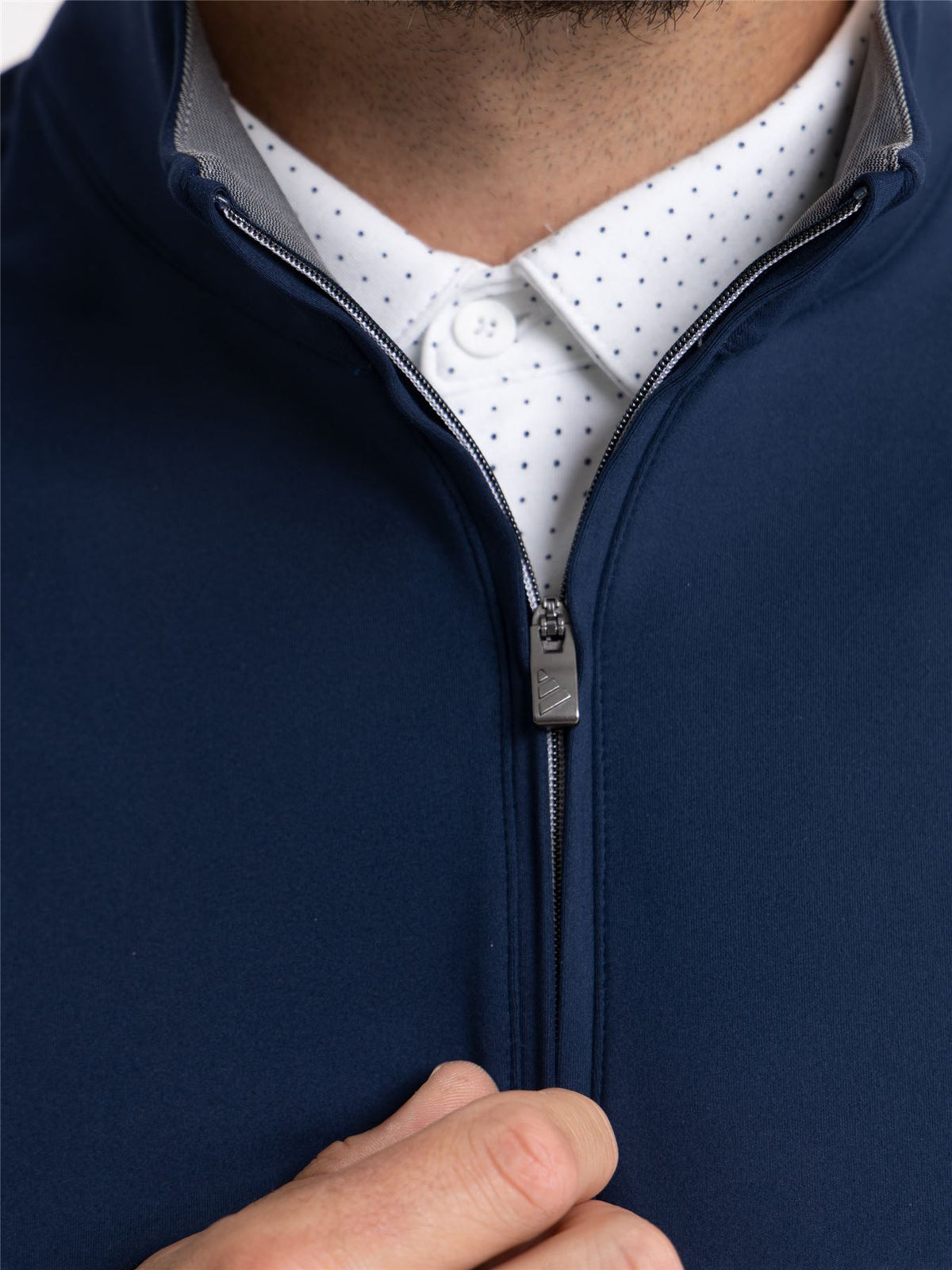 Ultimate365 Tour Quarter Zip Mid Layer Navy