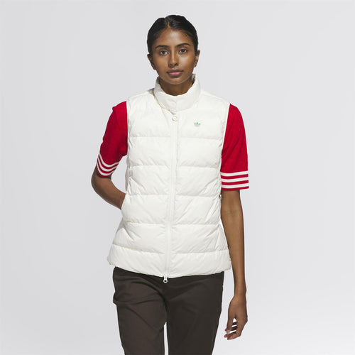 Down Gilet Chalk White