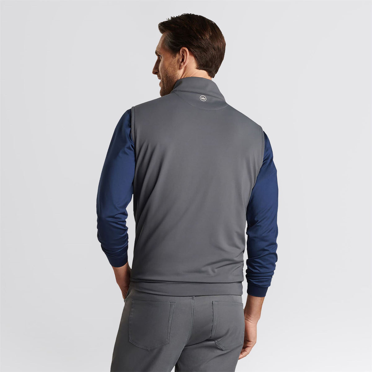 Galway Stretch Loop Ty Quarter Zip Vest Iron