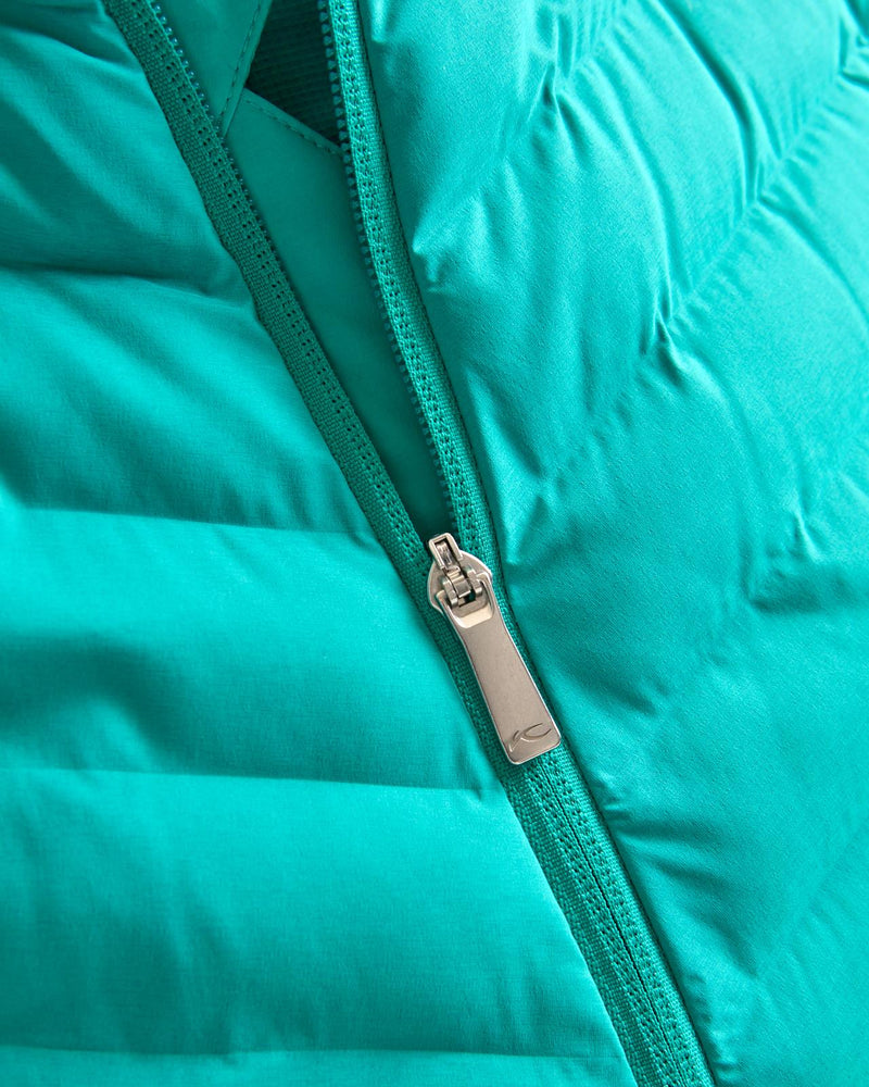 Sundance Hooded Gilet Emerald Dust