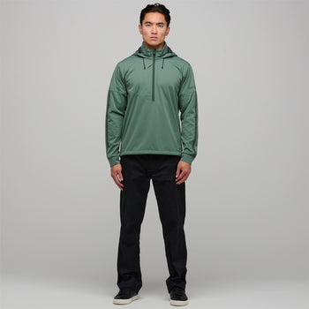 Luke CONCEPT Hooded Windproof Jacket Duck Green