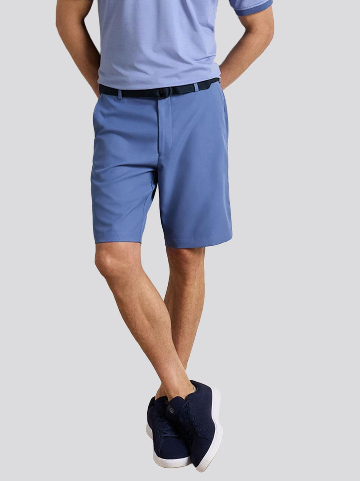 Salem 9-Inch Performance Classic Fit Shorts Bali Blue