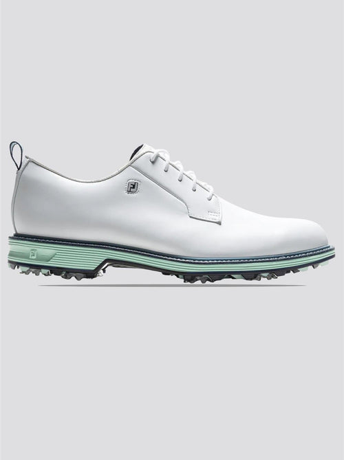 Premiere Series Field Spiked Golf Shoes White/Mint/Blue