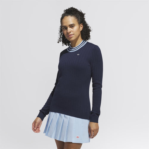 Cashmere Knit Sweatshirt Night Indigo