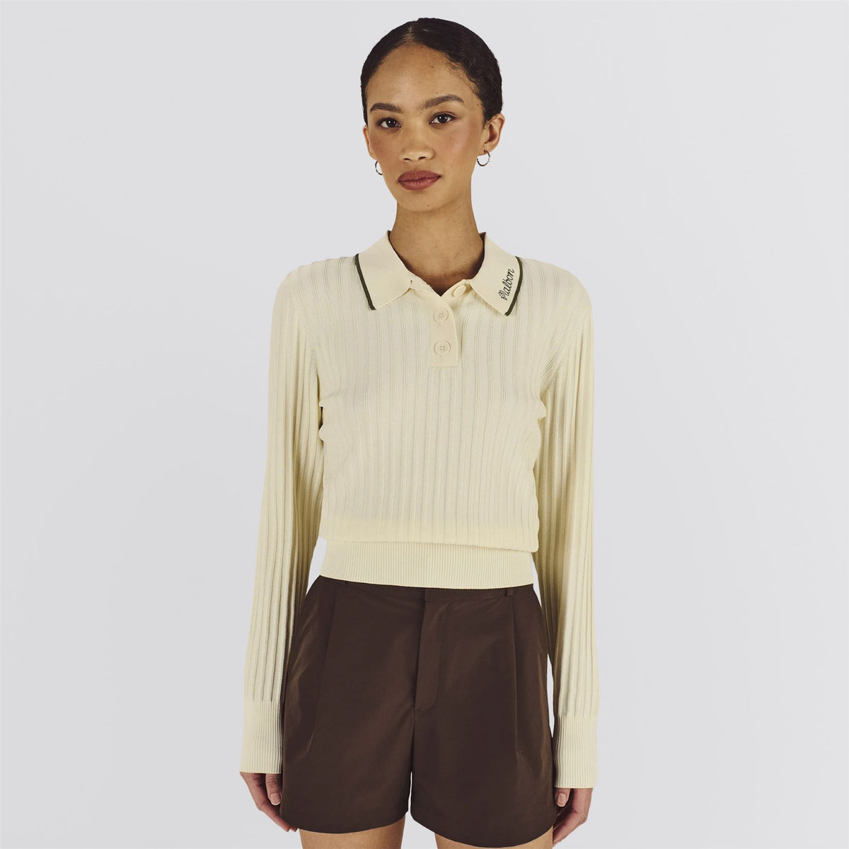 Selma LS Polo Cream