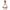 V-Neck Mesh Block Polo Bright White