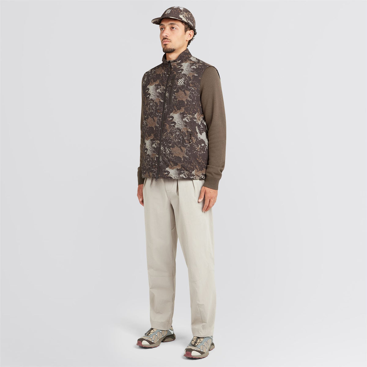 Insulated Course Gilet Woodland
