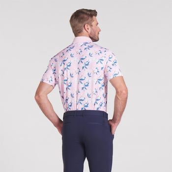 x AP Spring Florals Polo Pale Pink