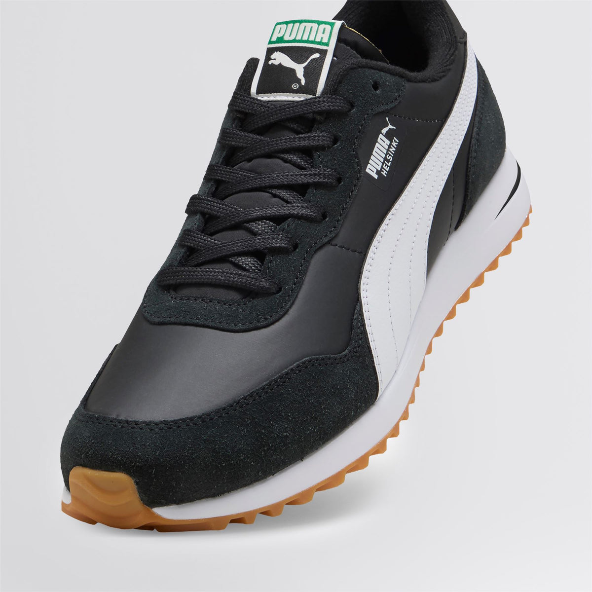 Helsinki Golf Shoes Puma Black/Puma White/Gum