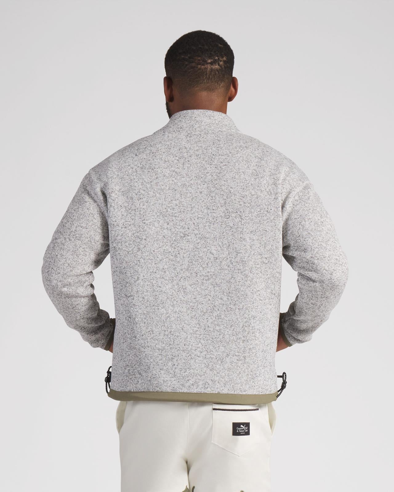 Puma X GGNC Quarter Zip Warm White Heather – TRENDYGOLF UK