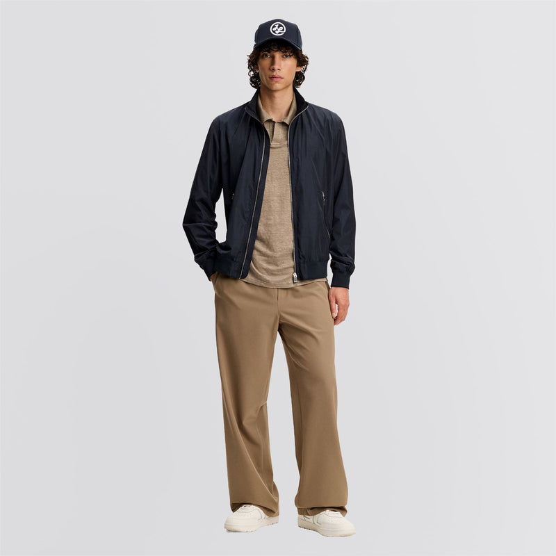 Roy Linen Polo Brindle