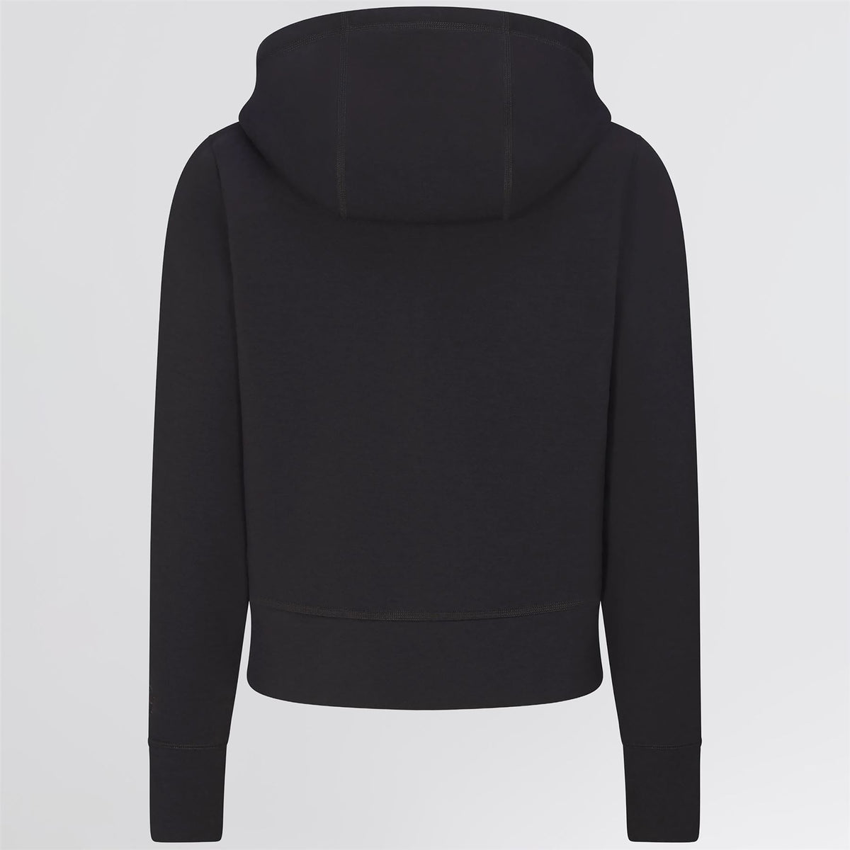 Amelie Zip Hoodie Black