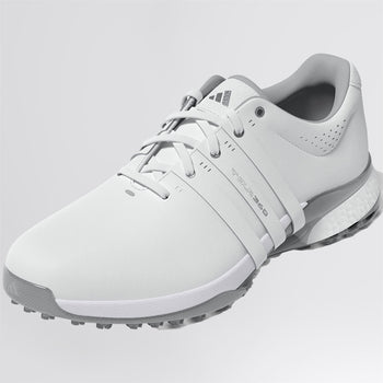 Tour360 25 Spikeless Golf Shoes White/Silver