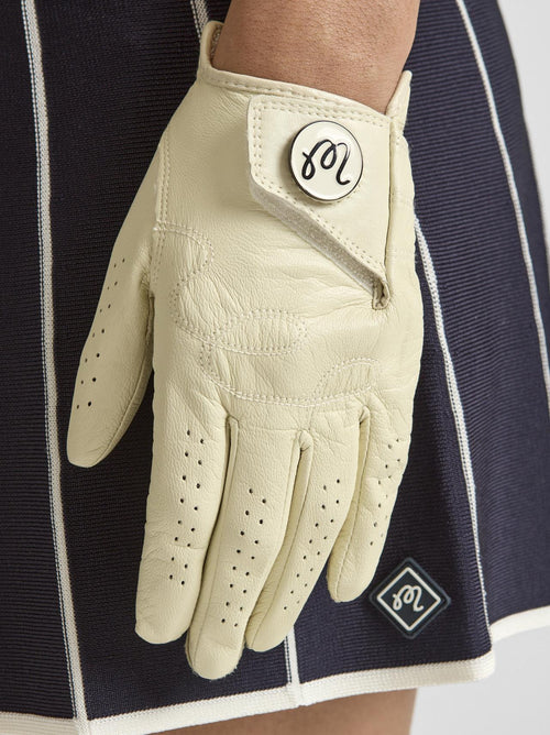 Manuela LH Golf Glove Cream/Black