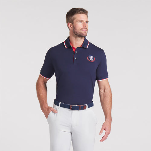 Modalon Queen City Polo Deep Navy/White Glow