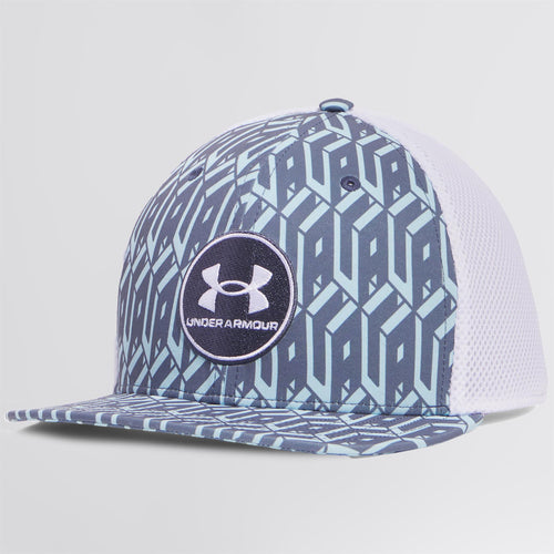 Iso-Chill Drive Low Stretch Fit Hat Downpour Grey/White