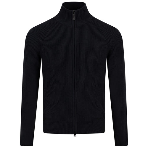 Kyler Wool Blend Zip Black - AW23