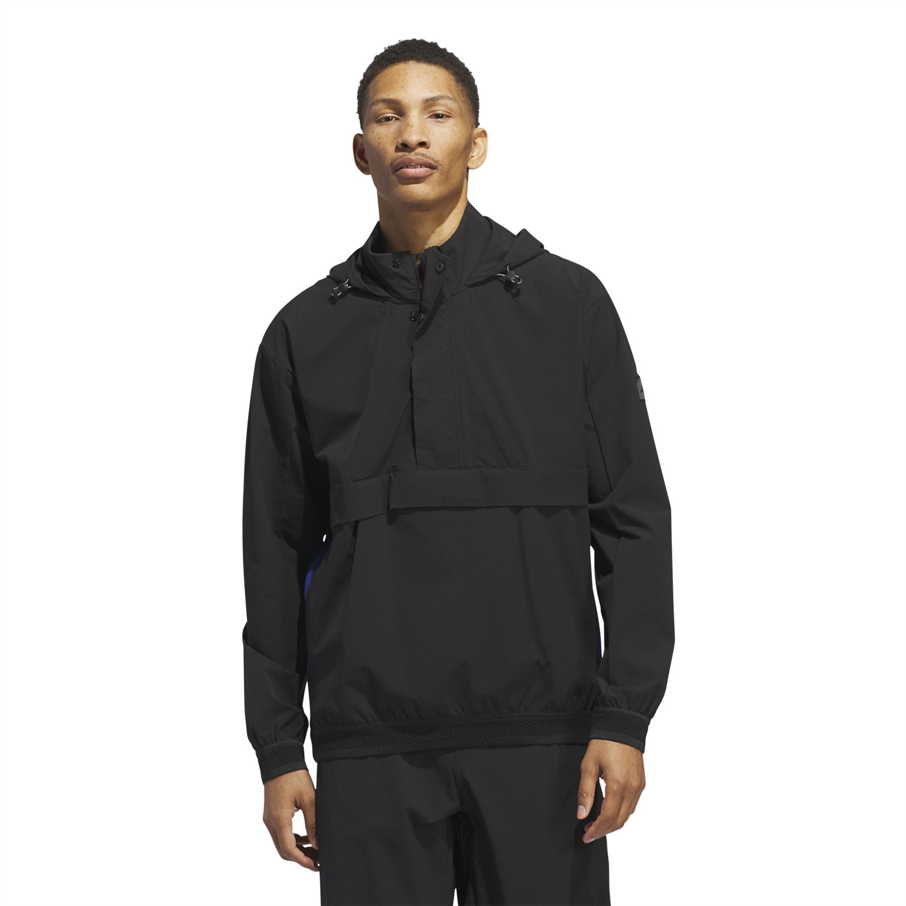 adidas Adicross Anorak Lightweight Jacket Black TRENDYGOLF TRENDYGOLF UK