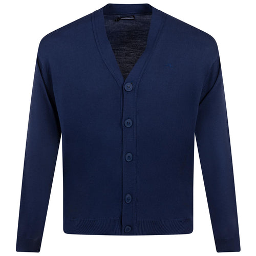 Lucas Knitted Cardigan Estate Blue - AW23