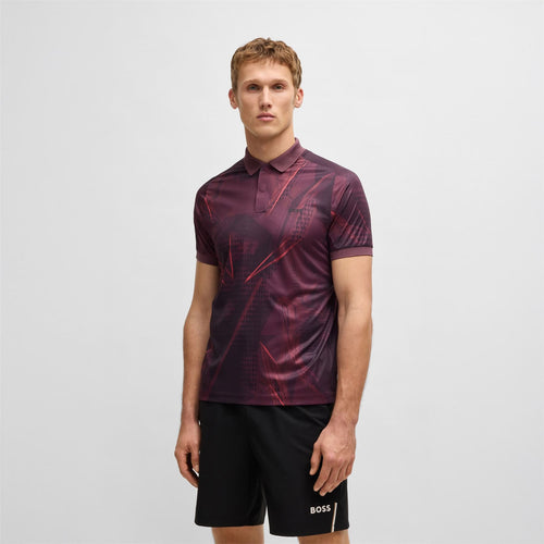Paddy Desert Active Polo Medium Red