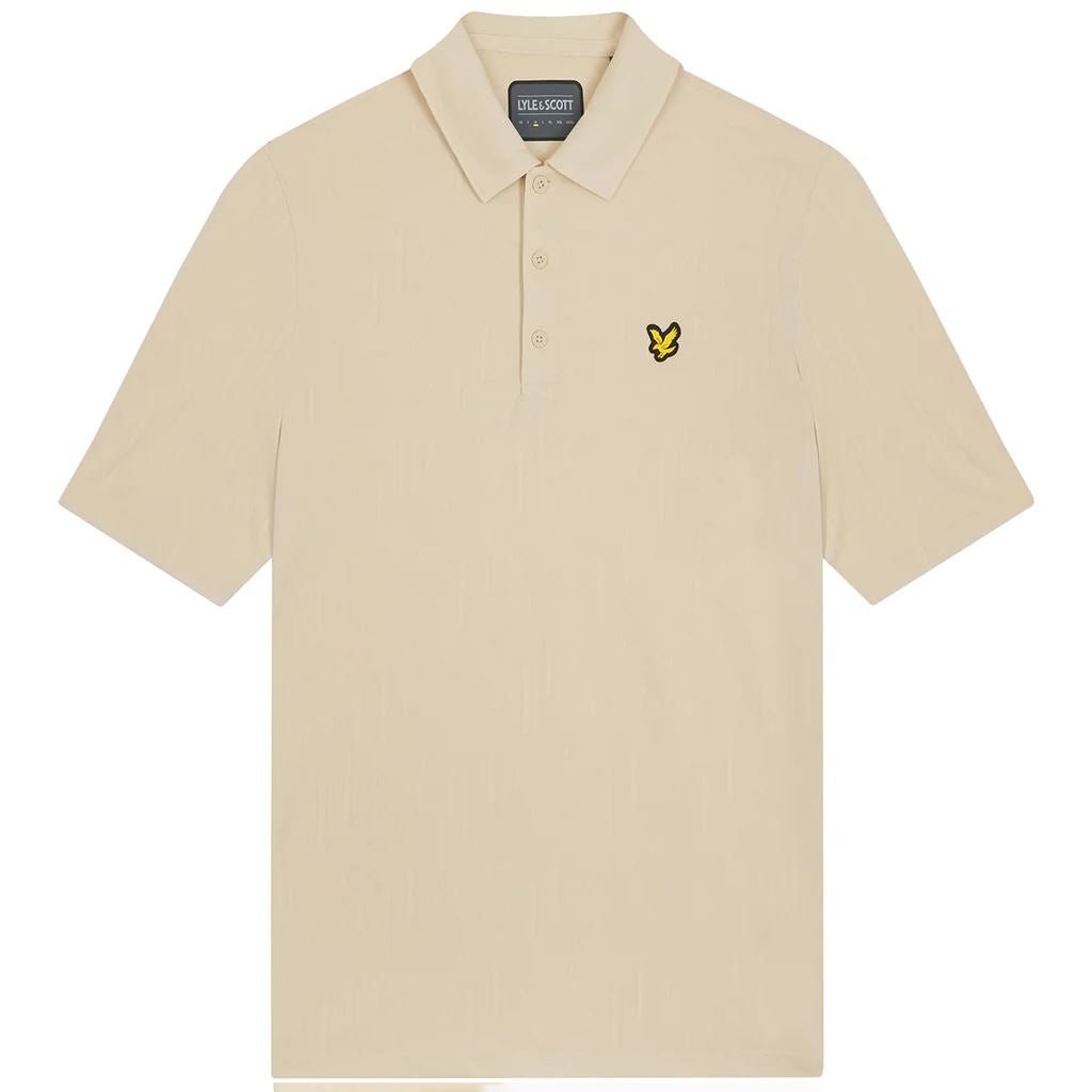 Monogram Jacquard Polo Sand Dune