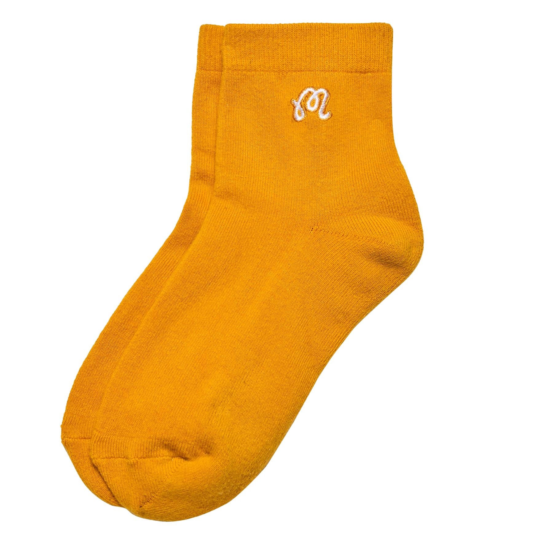 Capri Ankle Socks Gold