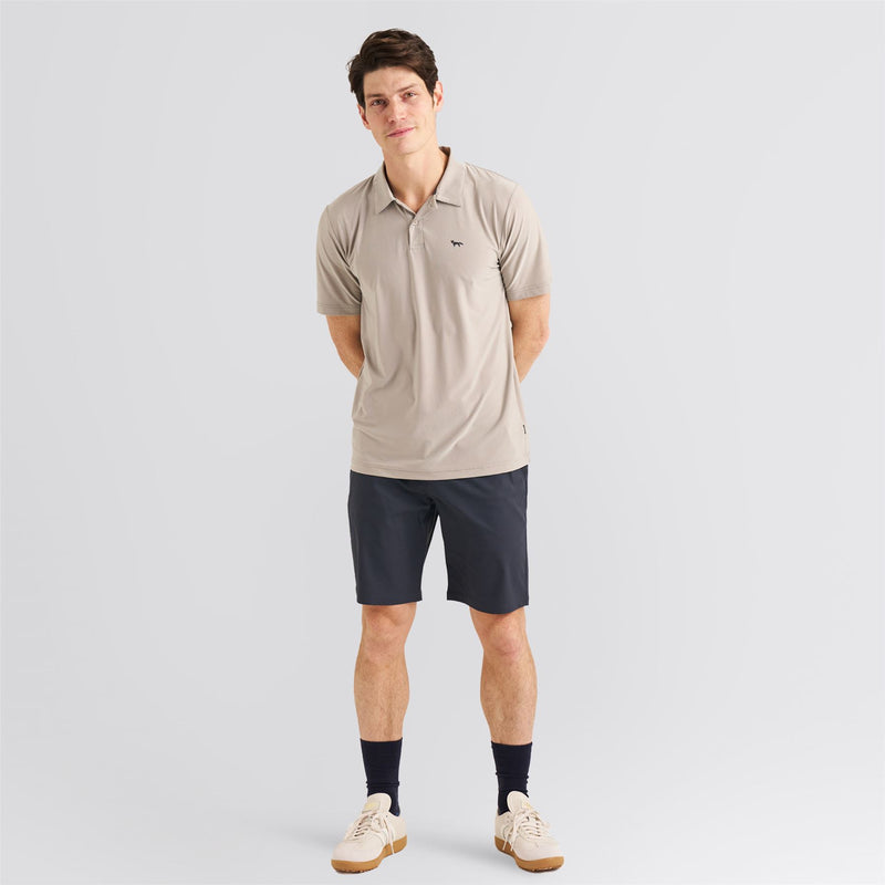 Mesh Polo Beige