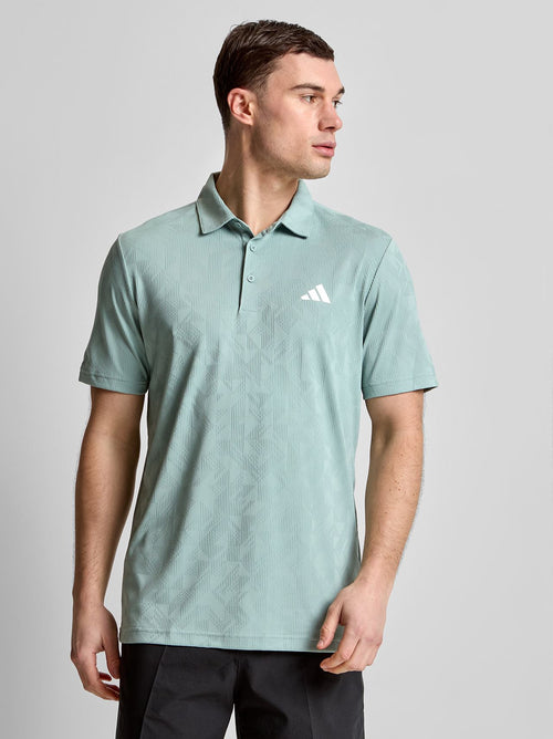 Ultimate365 Jacquard Climacool Polo Wonder Sage