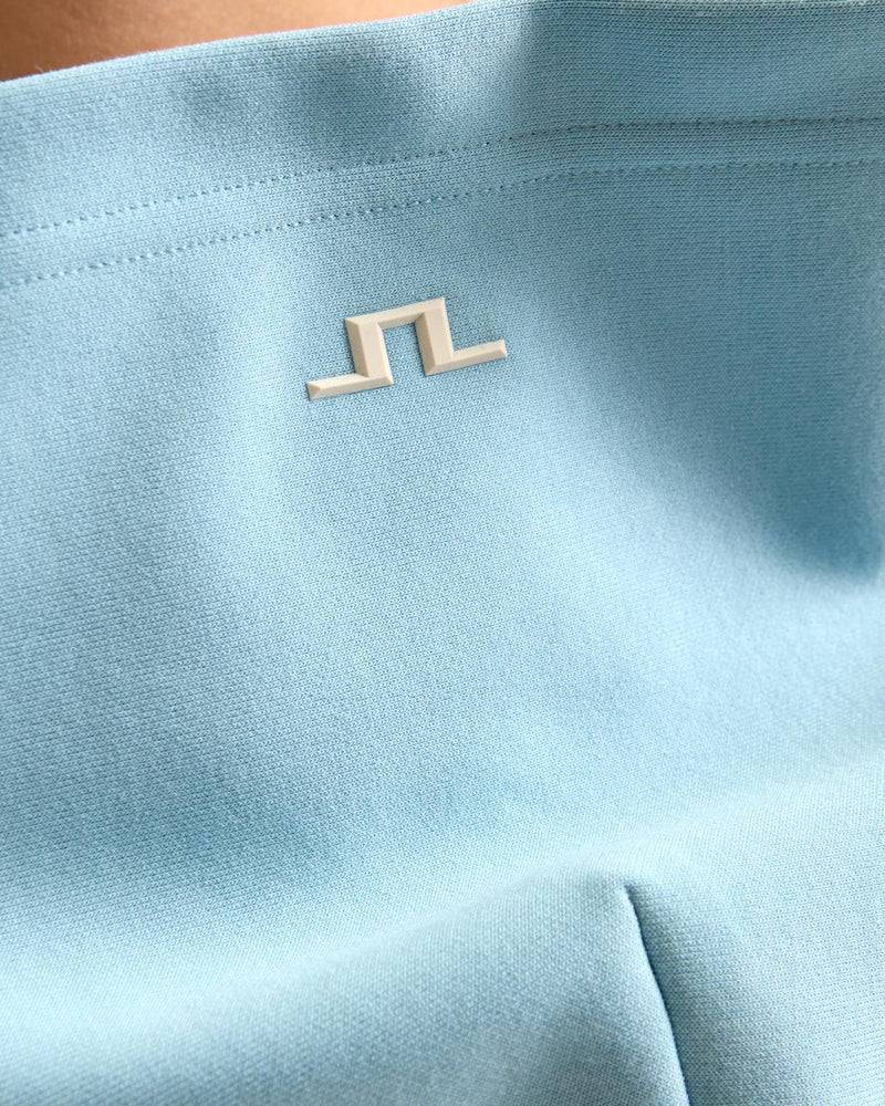 Cove Print Hoodie Forget-Me-Not