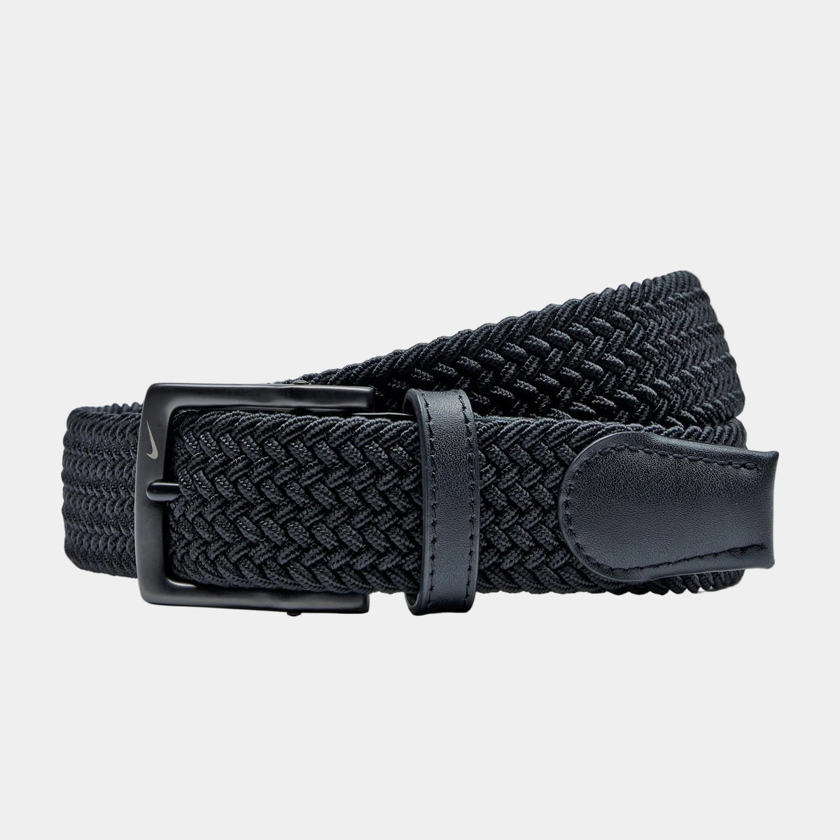 Stretch Woven Belt Black