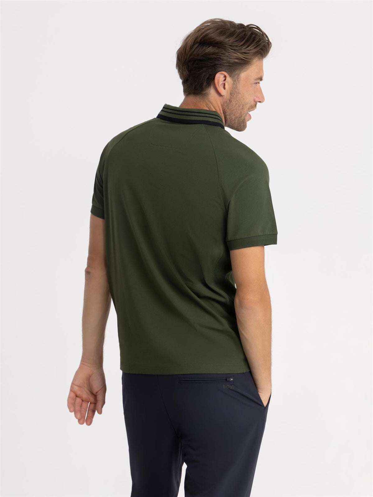 Paddy Rib Polo Dark Green