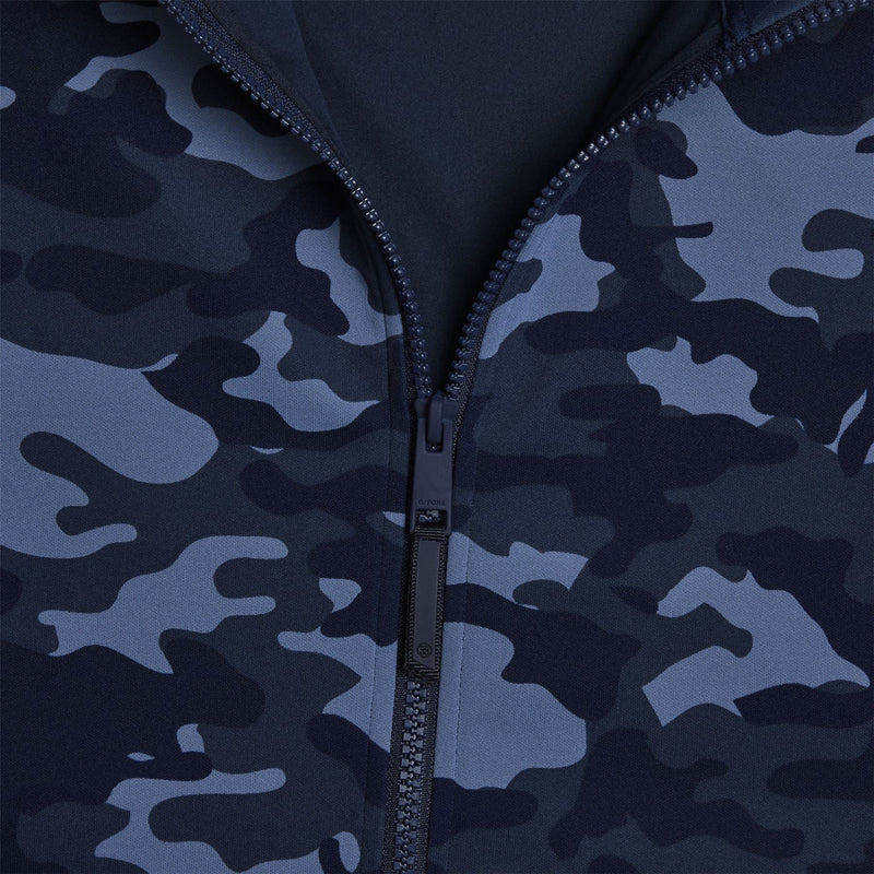 Tech French Terry Fill Zip Gilet Twilight Camo