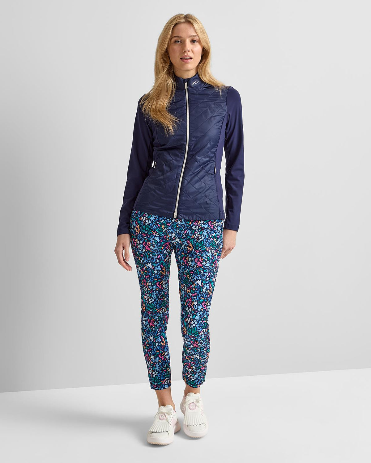 Retention Hooded Hybrid Jacket Atlanta Blue