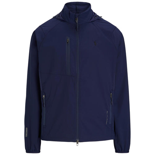 RLX Full Zip Woven Windbreaker Jacket Refined Navy - SS25