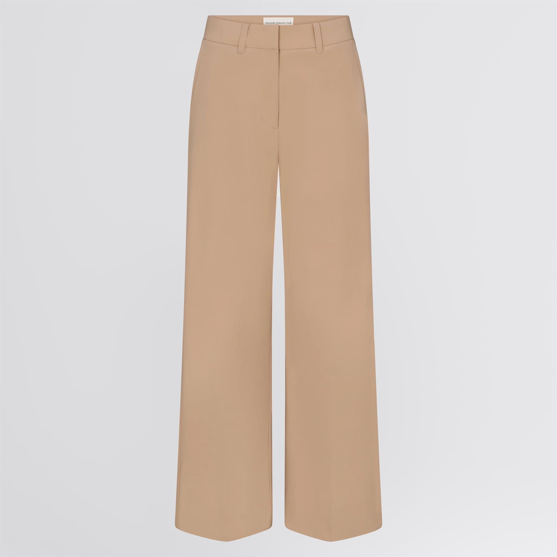 Toni Wide Leg Soft Trousers Sand