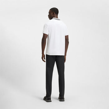 Paddy Rib Polo White