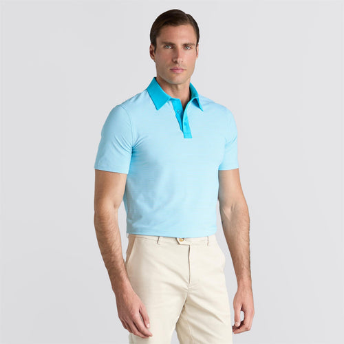 Feeder Stripe Fine Tech Jersey Polo Venetian