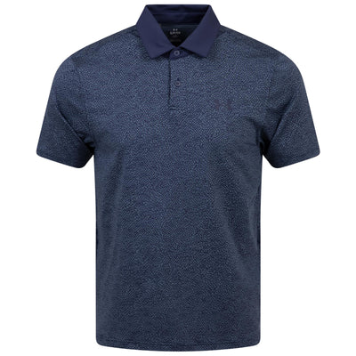 T2G Printed Polo Midnight Navy - SS24