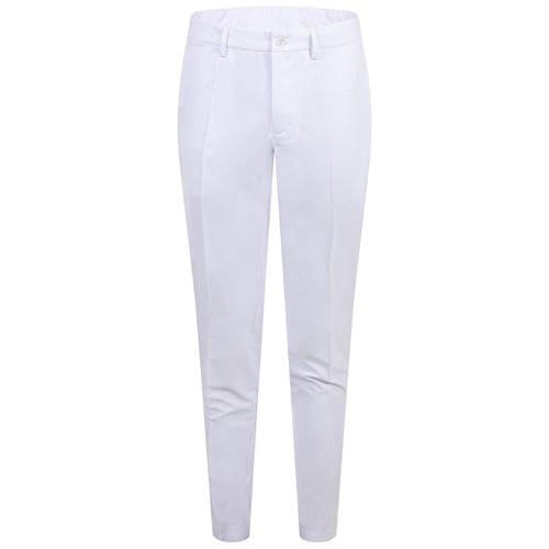 Elof Light Recycled Poly Stretch Golf Trousers White - SS24