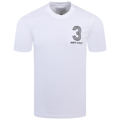 Adicross Anti 3 Putt T-Shirt White - AW23
