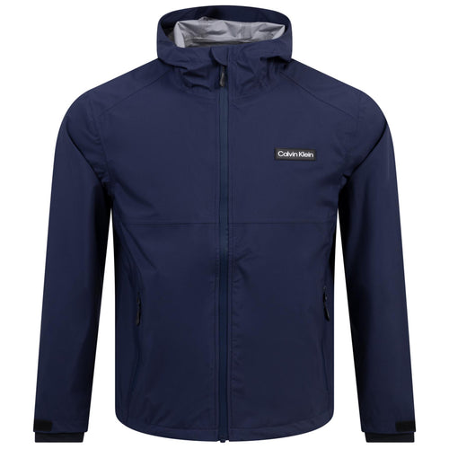 Feather Dry 15K Hooded Waterproof Jacket Navy - 2024