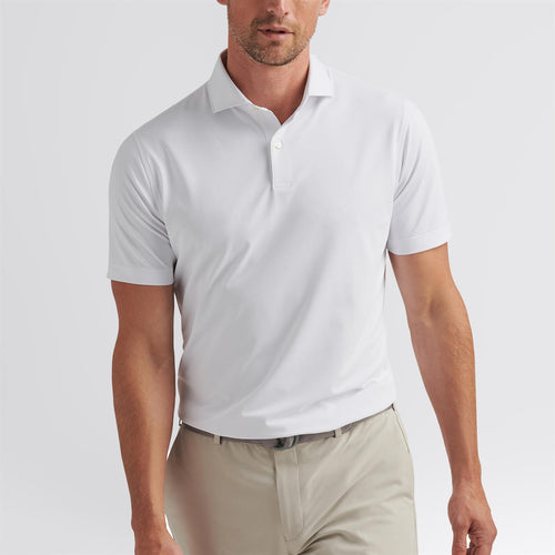 Soul Performance Mesh Polo White