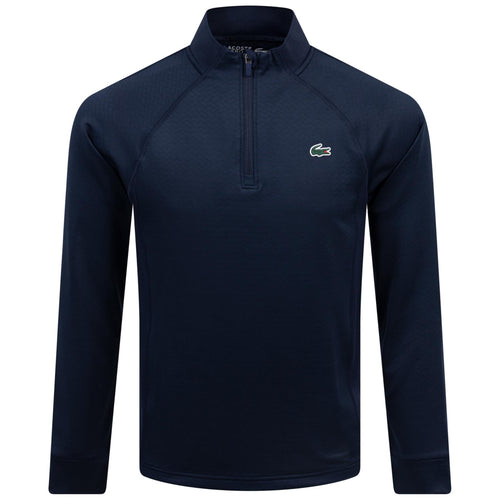 Essential Quarter Zip Stretch Mid Layer Navy - AW24