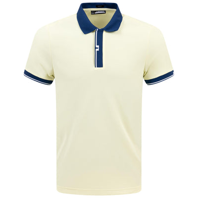 Bay Slim Fit Sport Pique Polo Wax Yellow - SS24