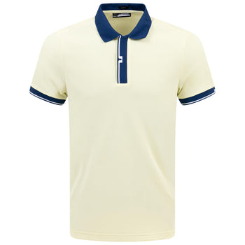 Bay Slim Fit Sport Pique Polo Wax Yellow