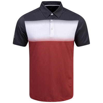 Mo Ventil8+ Regular Fit Polo Red/Black - SS24