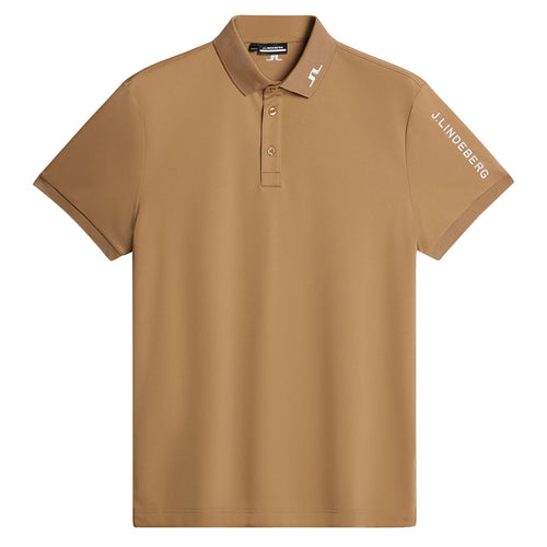 Tour Tech Regular Fit Polo Tigers Eye - SS25